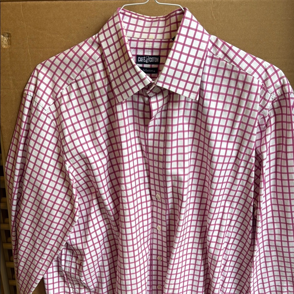 Cafe Coton Checkered Shrt
